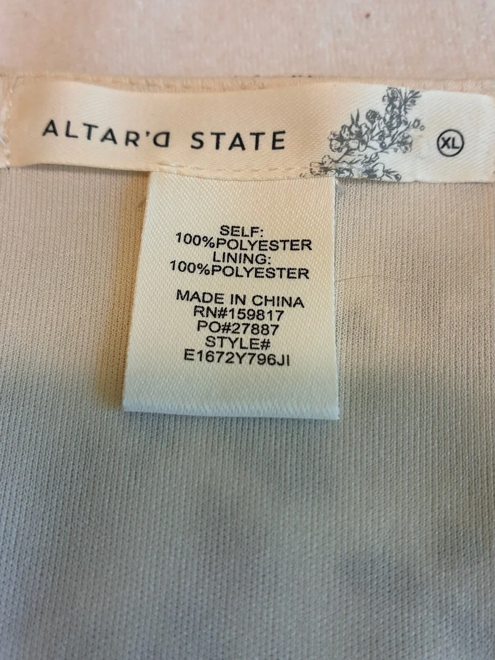 Altar’d State Helena XL High Low Maxi Dress - Picture 10 of 14